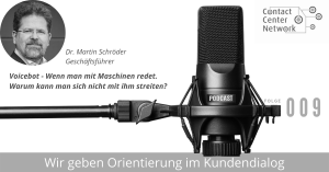 CCN-Podcast "Voicebot": Dr. Martin Schröder im Talk mit Gastgeber Markus Euler